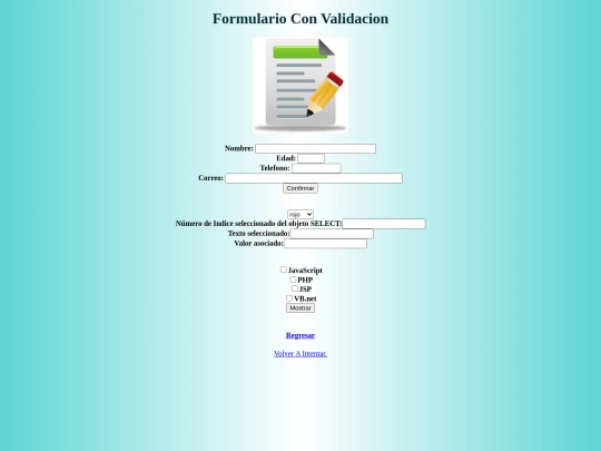 Sitio/Falcao/Formulario2 screenshot