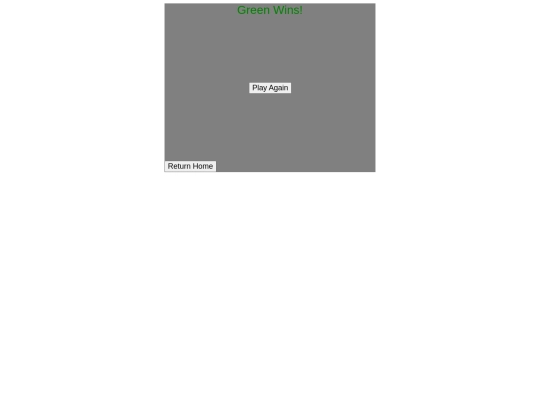 Games/Pong/Multi Player/ponggreenwins screenshot