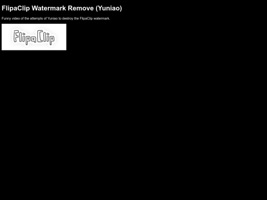 flipaclipwater screenshot