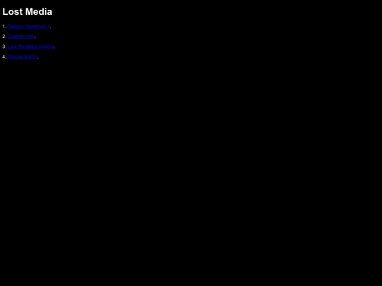 lostmedia screenshot