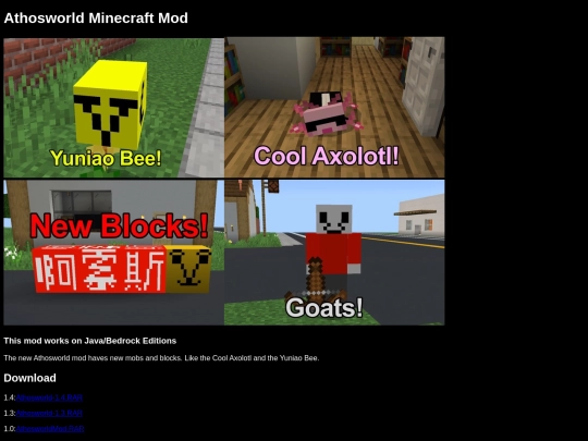 mods/athosworld screenshot