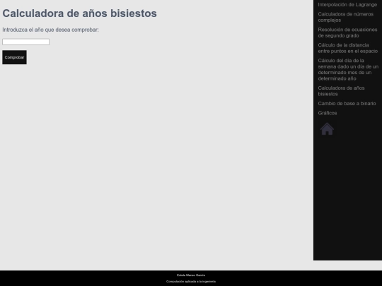 bisiesto screenshot