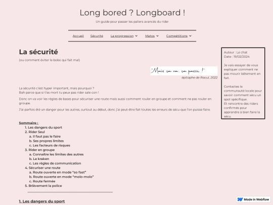 Sécurité screenshot