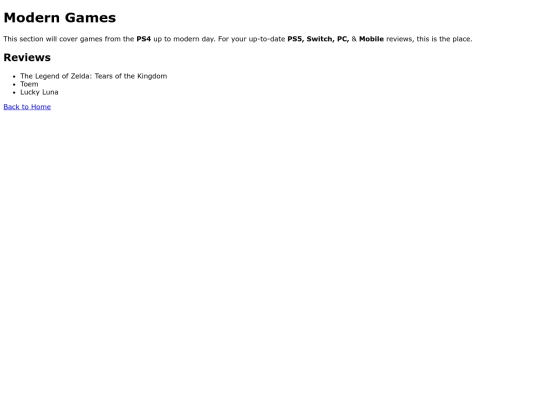 modreviews screenshot
