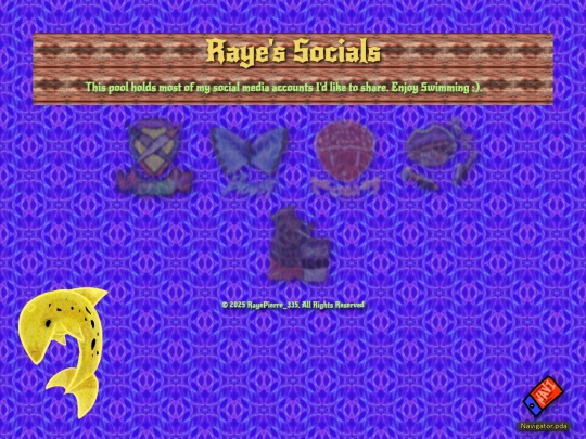 webpages/socials screenshot