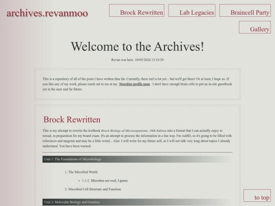 html/archive screenshot