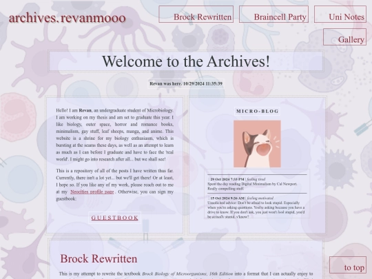 html/archives screenshot