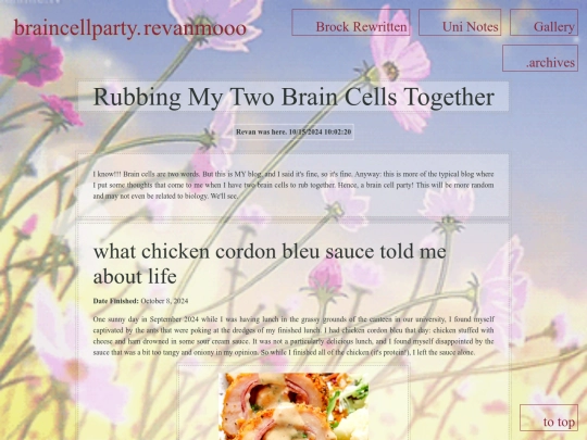 html/braincellparty screenshot