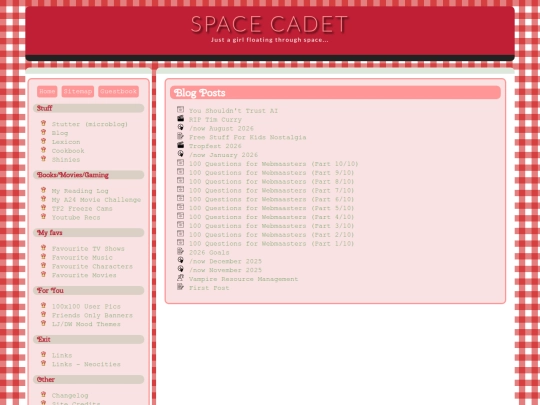 blog screenshot