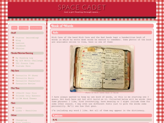 lexicon screenshot