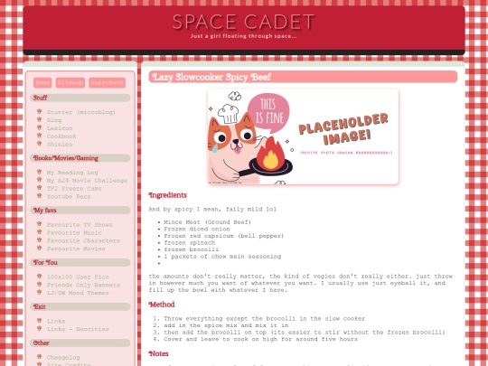 recipes/lazyspicybeef screenshot