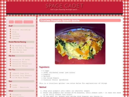 recipes/pumpkinquiche screenshot