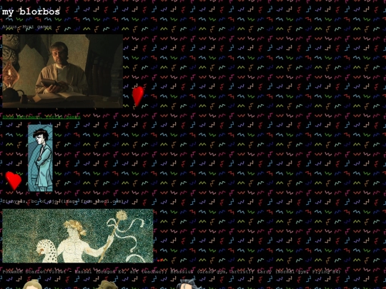 blorbos-page screenshot