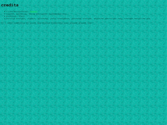 credits screenshot