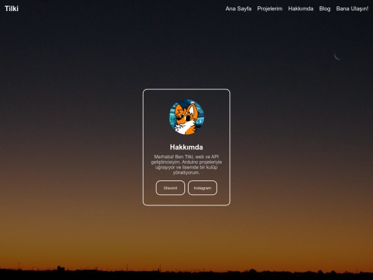 hakkimda screenshot