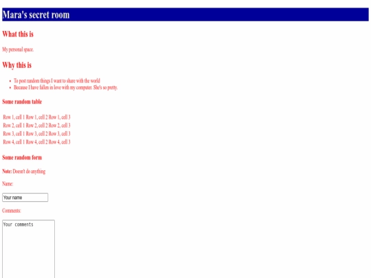 index screenshot