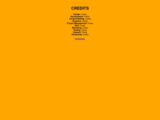 credits screenshot