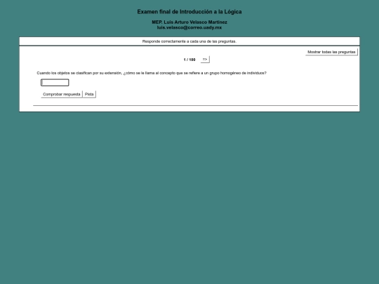 Diagnósticos Lógica/EXAMFINAL screenshot
