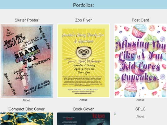 portfolio screenshot