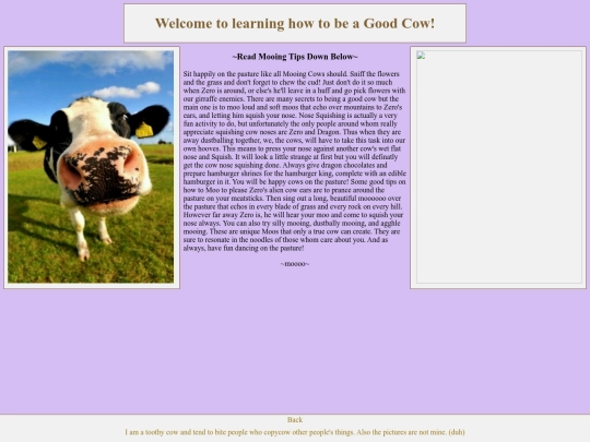howtobeagoodcow screenshot