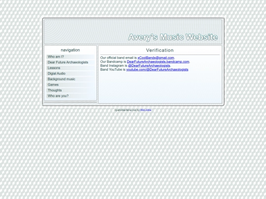 dearfuturearchaeologists/verification screenshot