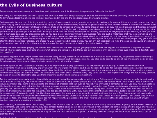 The-Evil-of-Business screenshot