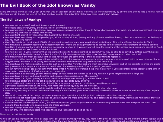 VanityIdol screenshot