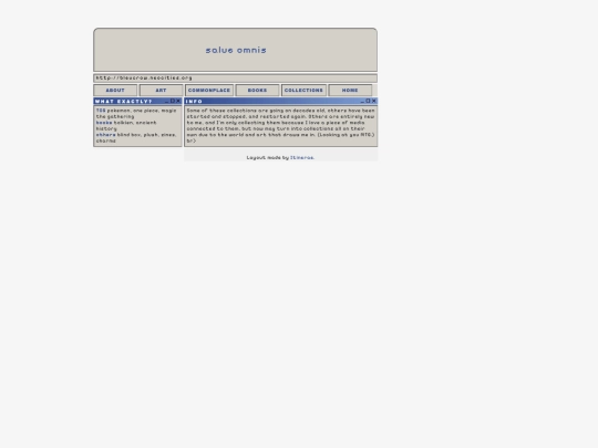collections screenshot