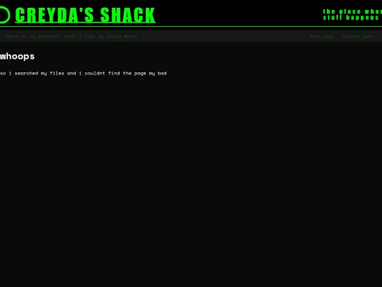 not_found screenshot