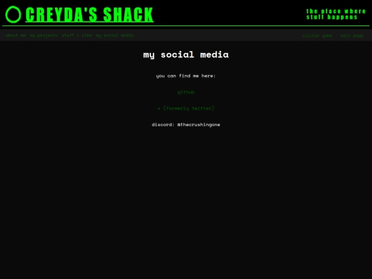 pages/mysocialmedia screenshot