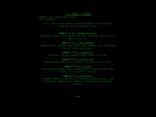 hexagrams/07shi screenshot