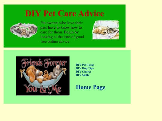 diypetcarelinks screenshot
