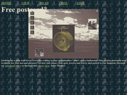 postcard screenshot