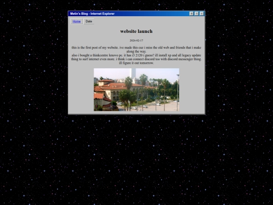 blog screenshot