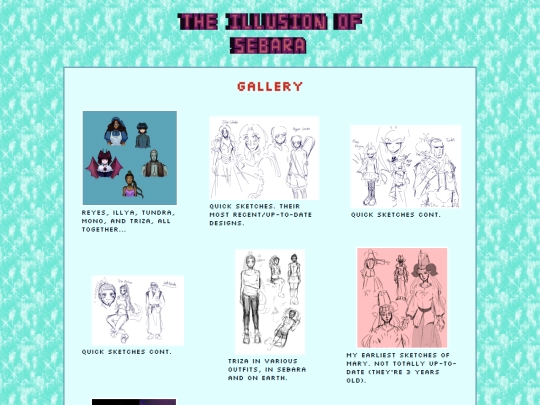 projects/sebara/gallery screenshot