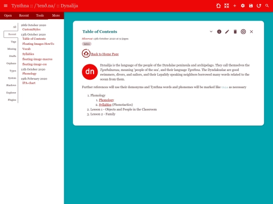 tynthna screenshot