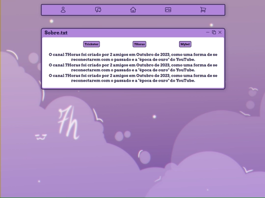 Pages/about screenshot