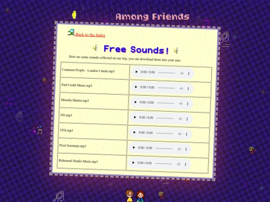 sounds screenshot
