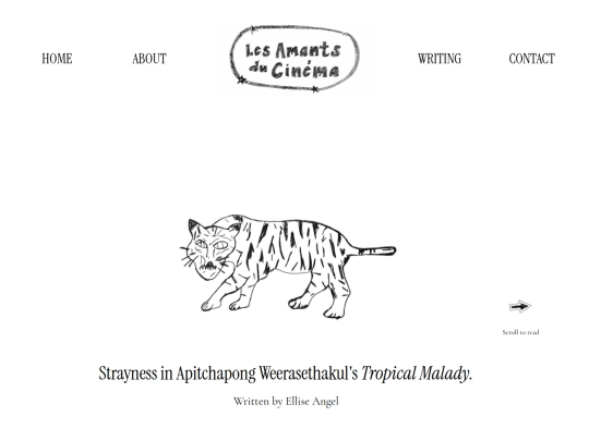 writing-tropical-malady screenshot