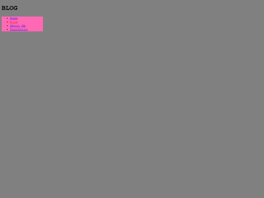 blog screenshot
