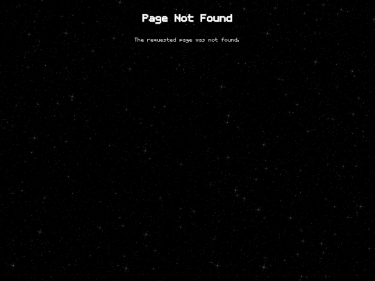 not_found screenshot