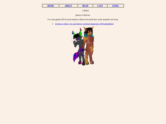 links screenshot
