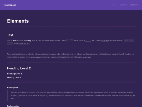 bonito/elements screenshot