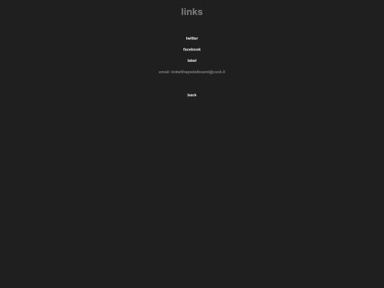 links screenshot