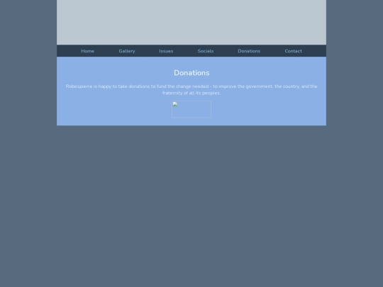 donations screenshot