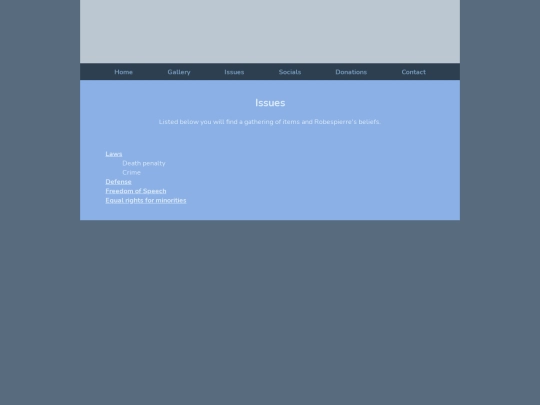 issues screenshot
