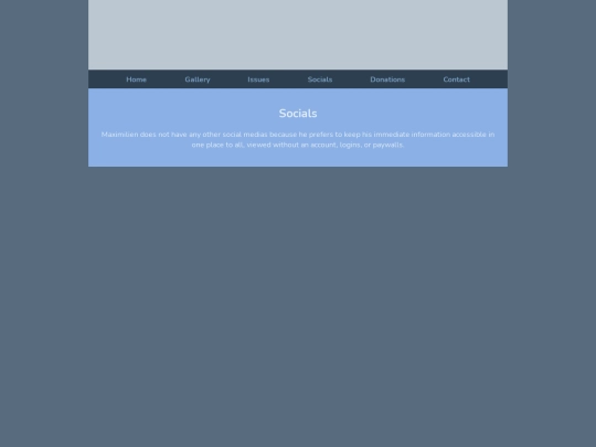 socials screenshot