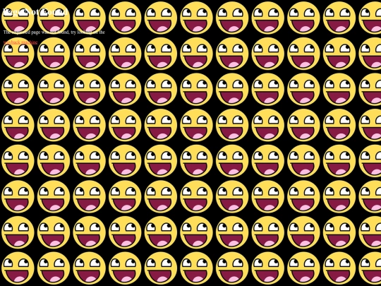 not_found screenshot