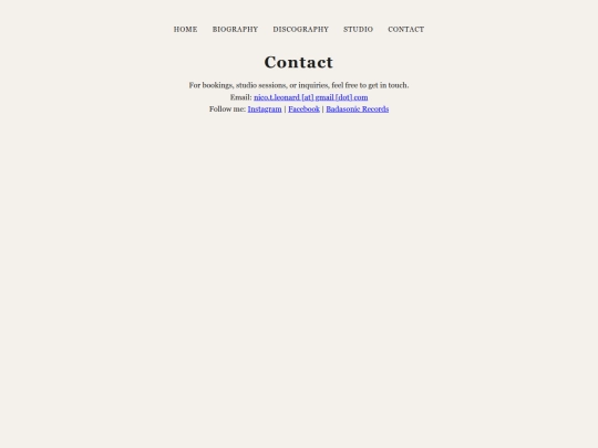 contact screenshot