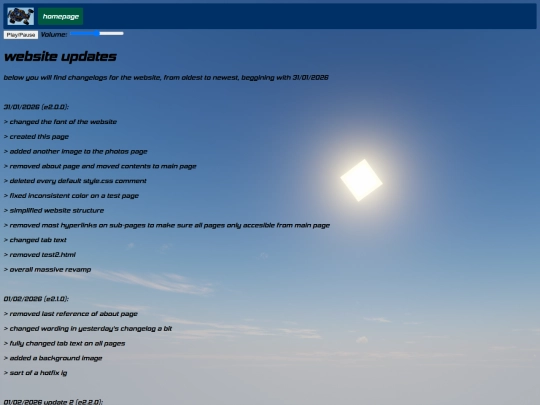 websiteupdates screenshot